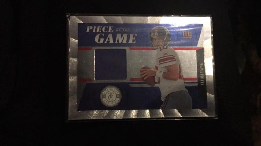 Eli Manning 2011 totally certified piece of the (1 of 2)