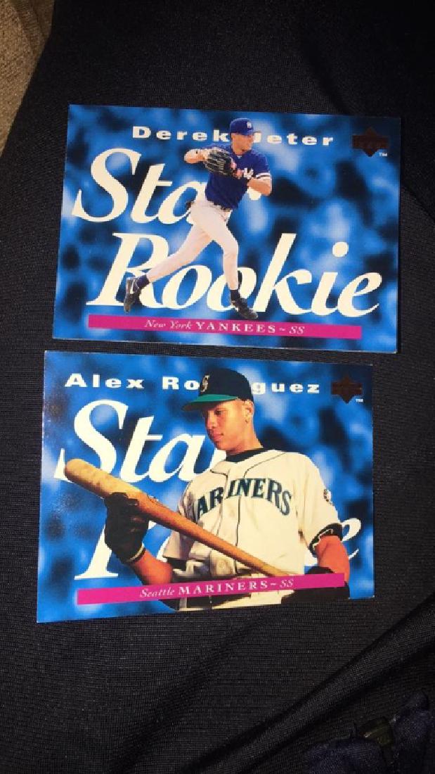 Derek Jeter and Alex Rodriguez 1995 star rookie (1 of 1)