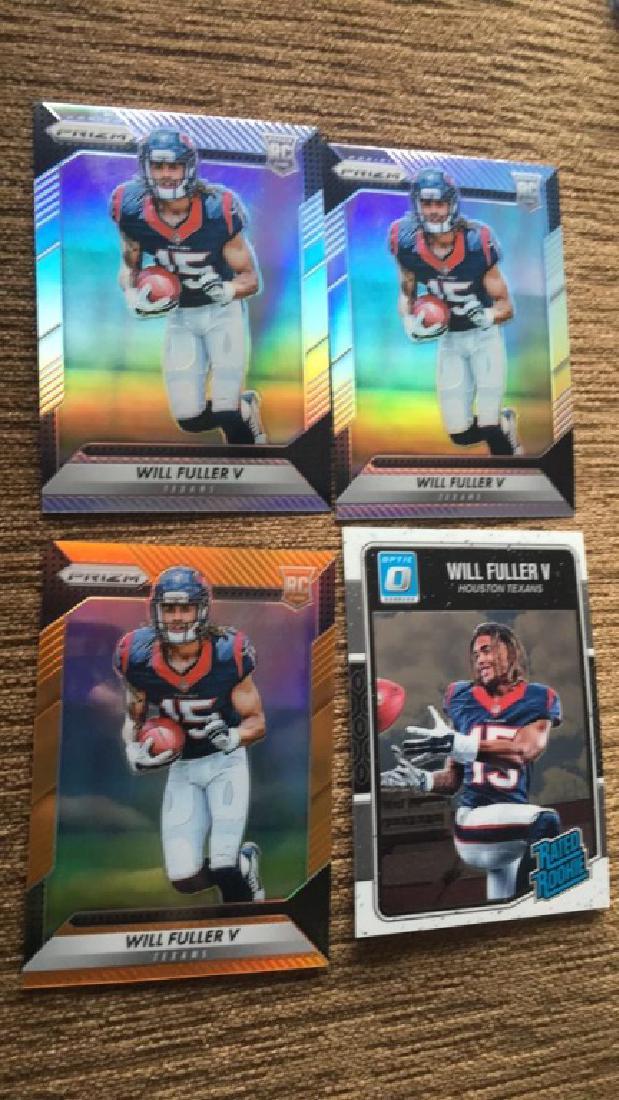 Will fuller 2016 optic 4 card RC lot with orange (1 of 2)