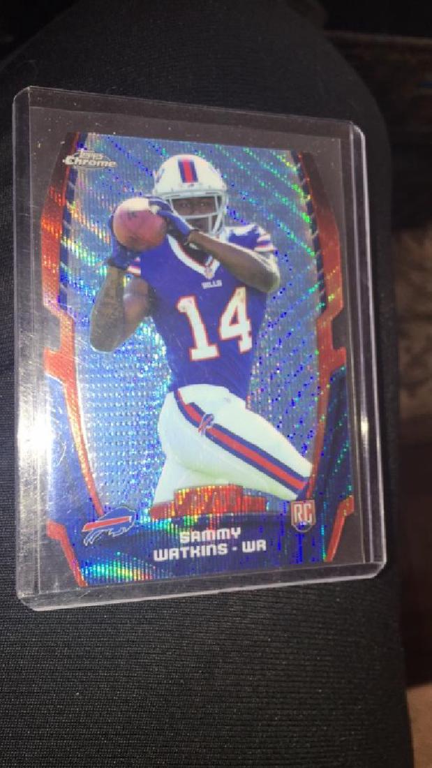 Sammy Watkins 2014 Topps chrome die cut RC SP /50 (1 of 3)