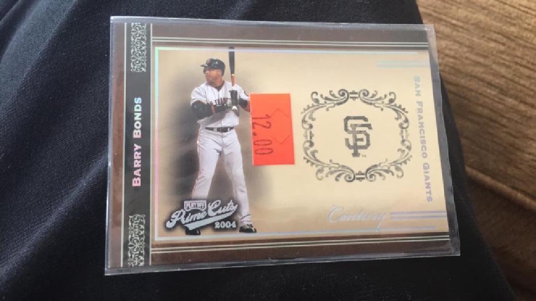 Barry Bonds 2004  prime cuts SP /100 (1 of 2)