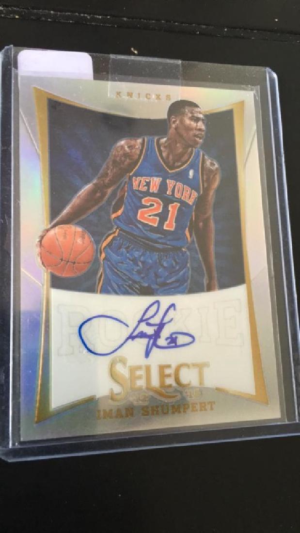 Iman Shumpert 2012-13 select auto RC (1 of 2)