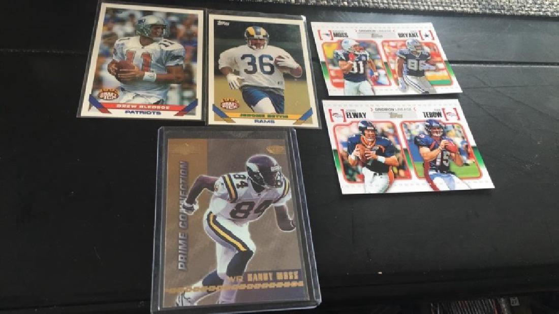 Drew Bledsoe  Jerome Bettis Randy moss Tim Tebow (1 of 2)