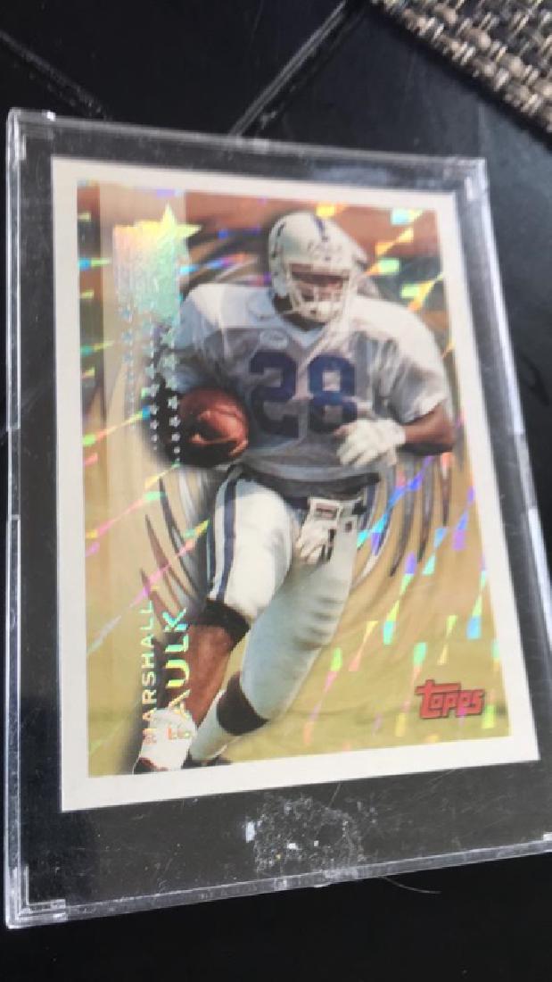 Marshall Faulk 1994 Topps draft RC: Marshall Faulk 1994 Topps draft RC