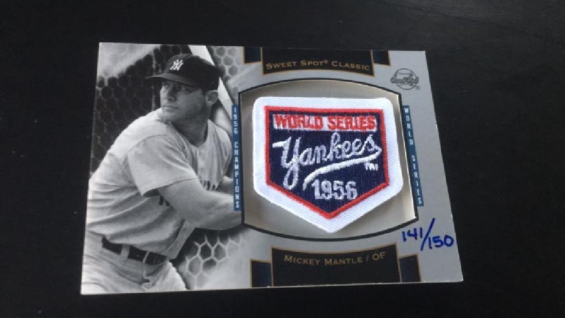 Mickey Mantle 2003 sweet spot classic World (1 of 2)