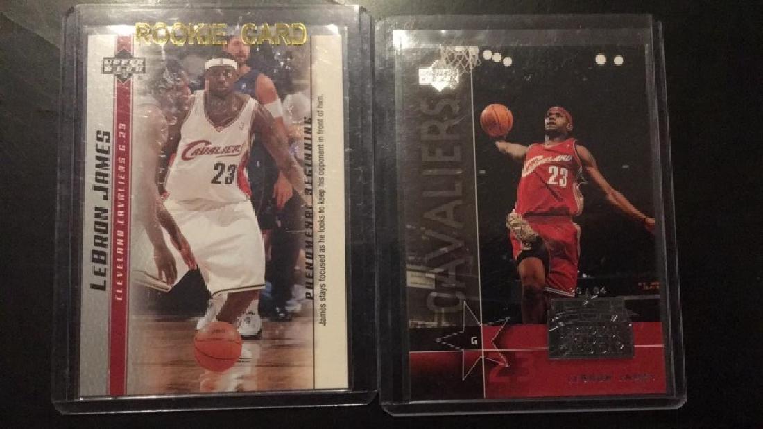 LeBron James to card rookie lot upper deck (1 of 1)