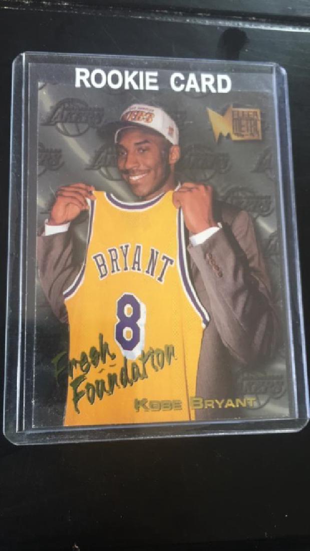 Kobe Bryant 1996-97 fleer metal fresh foundation (1 of 2)