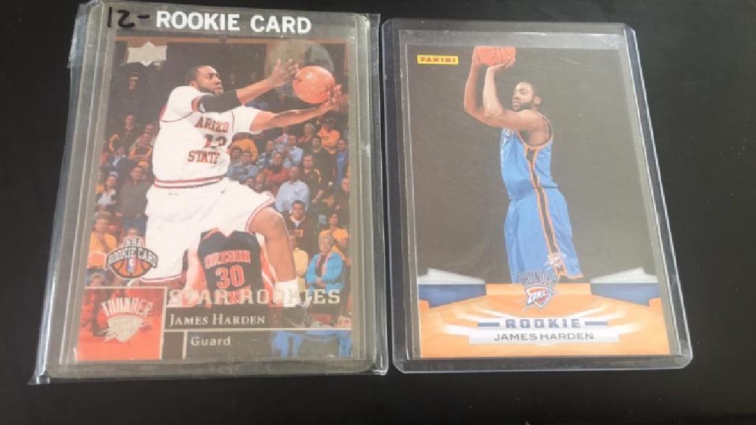 James Harden 2 card rookie lot upper deck and (1 of 1)