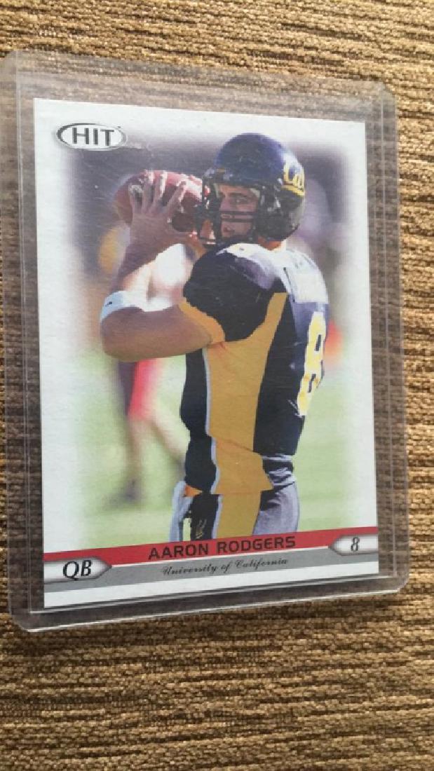 Aaron Rodgers 2005 hit rookie (1 of 1)