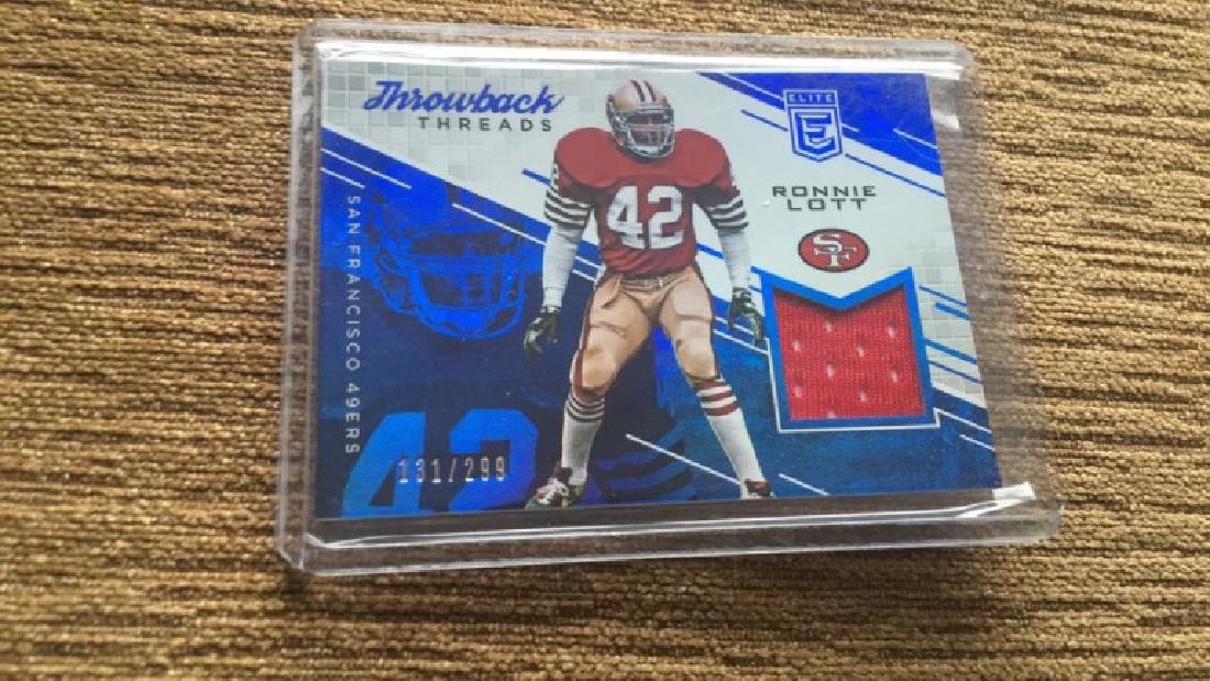 Ronnie Lott 2016 elite throwback threads game (1 of 1)