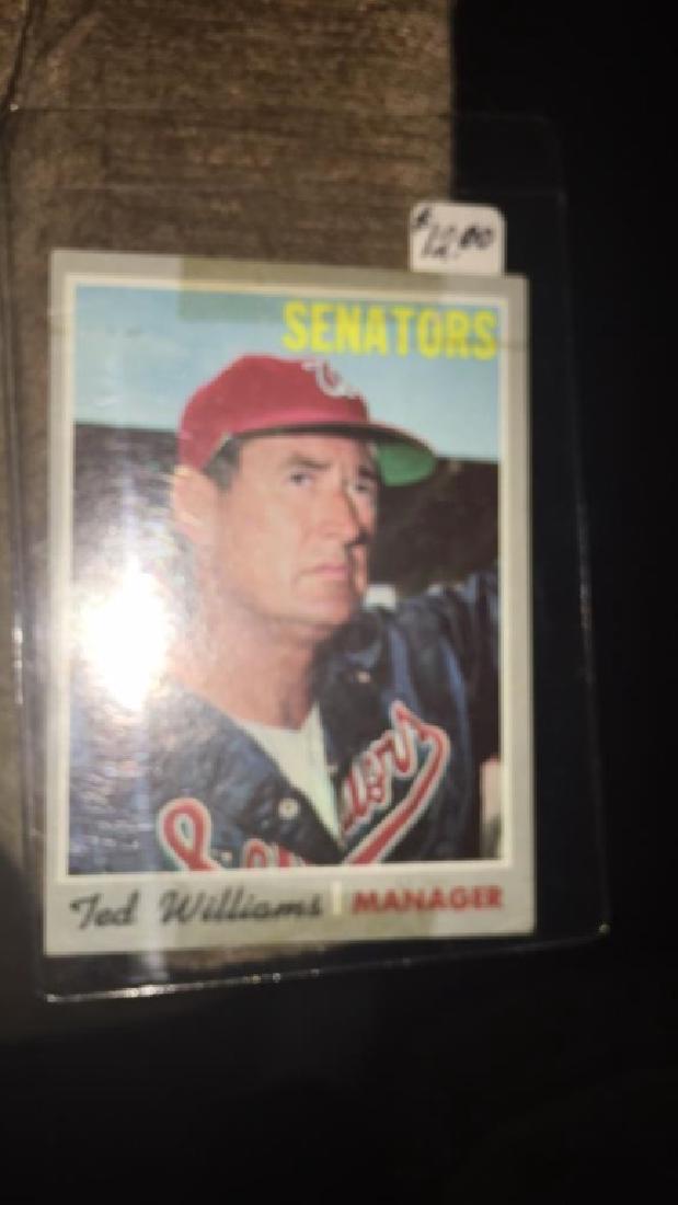 Ted Williams 1970 Topps: Ted Williams 1970 Topps