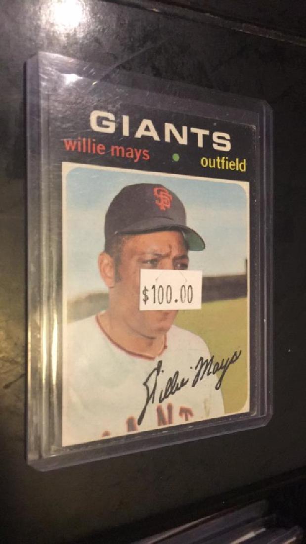 Willie Mays 1970 Topps in Nice Shape (1 of 3)