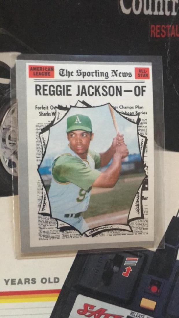 Reggie Jackson 1970 tops the sporting news nice (1 of 2)