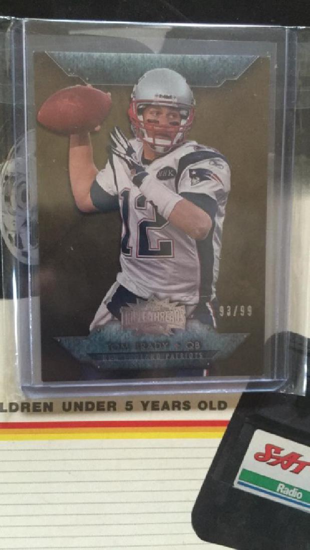 Tom Brady 2012 tops triple threads short print/99 (1 of 2)