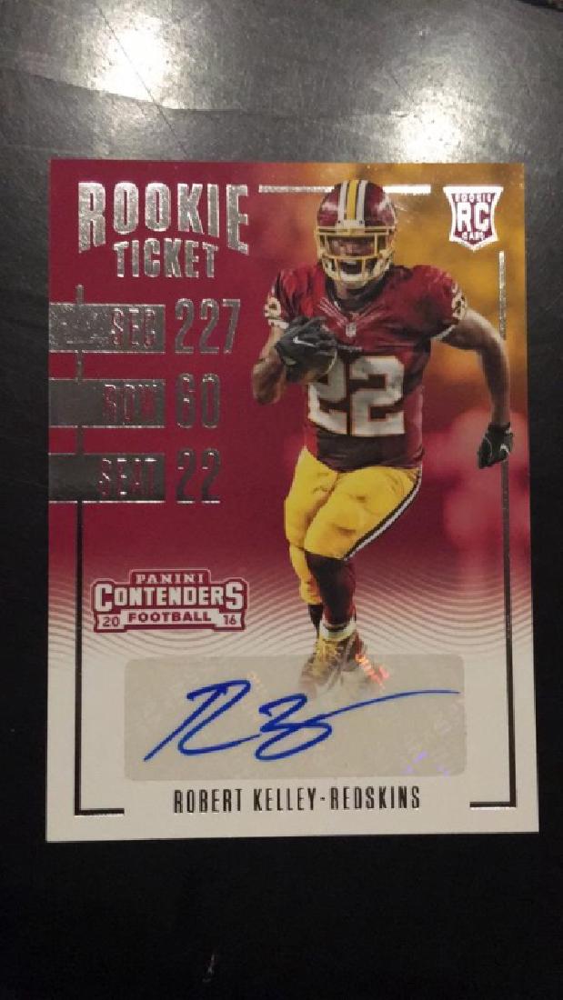 Robert Kelley 2016 contenders auto: Robert Kelley 2016 contenders auto