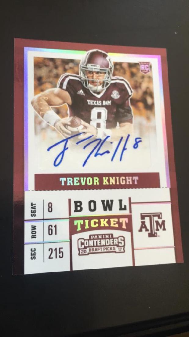 2017 Contenders Auto RC Trevor Knight /99 (1 of 1)
