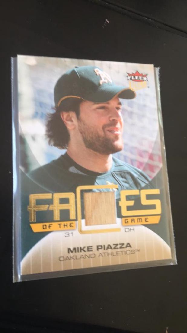 Mike Piazza 2007 ultra bat card (1 of 2)
