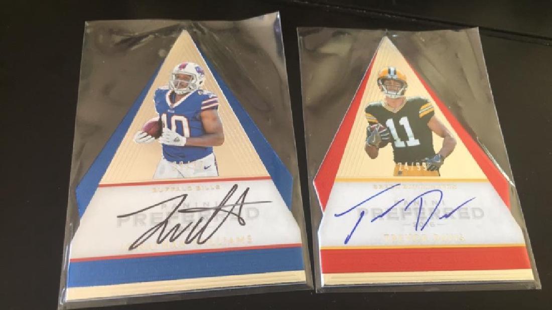 Jonathan Williams and Trevor Davis 2016 Panini (1 of 2)