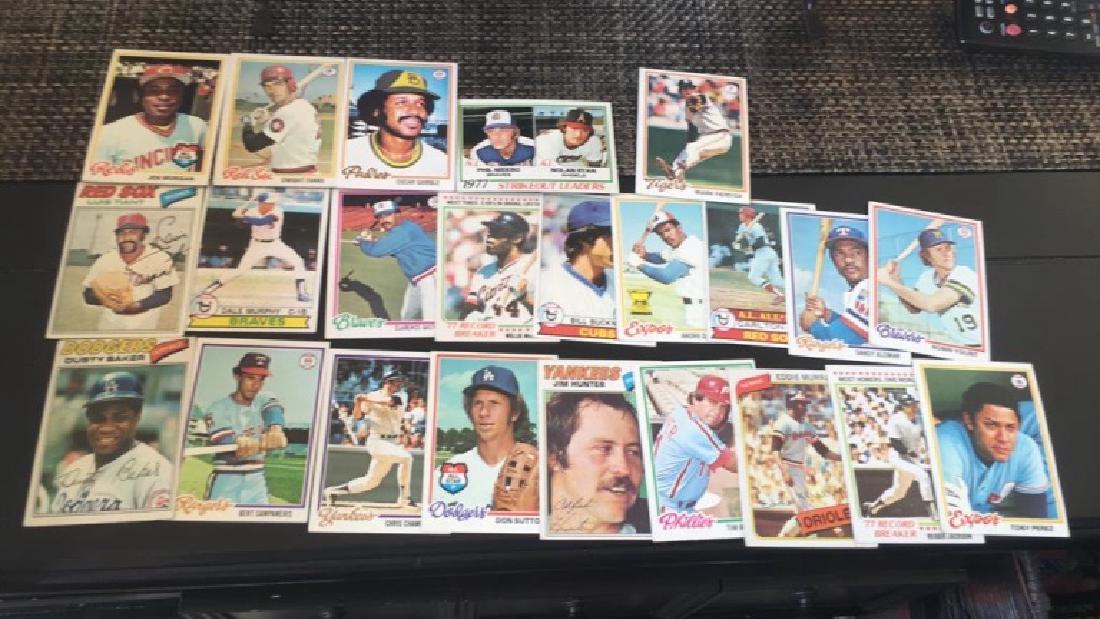 Vintage 1970s baseball card luck Joe Morgan Nolan (1 of 4)