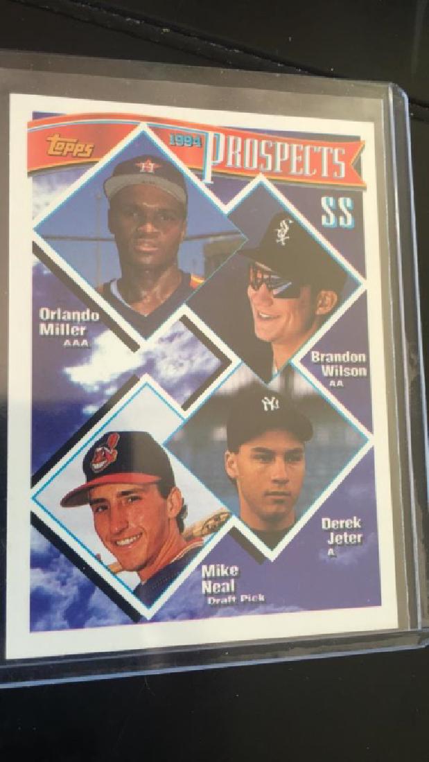Derek Jeter 1994 Topps prospect RC (1 of 1)