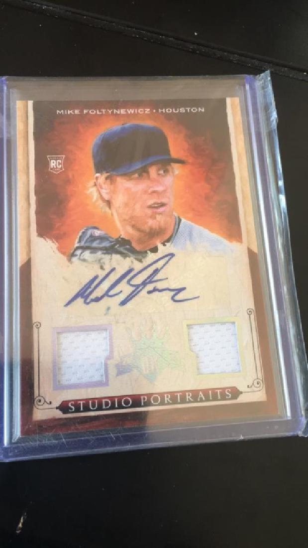 Mike Foltynewicz 2015 diamond kings dual jersey (1 of 2)