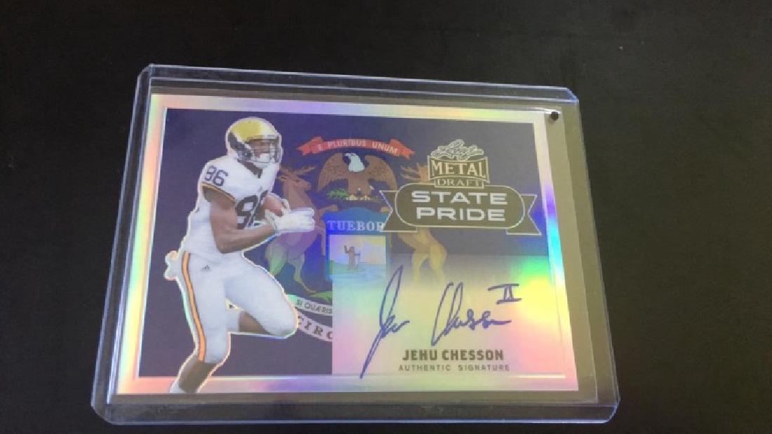 Jehu Chesson 2017 leaf metal auto (1 of 2)