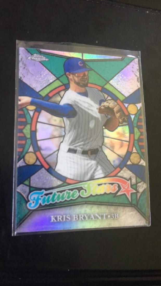 Kris Bryant 2016 Topps chrome future stars (1 of 2)