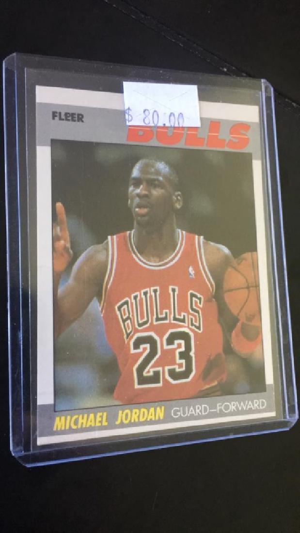 Michael Jordan 1987-88 Fleer #59: Michael Jordan 1987-88 Fleer #59