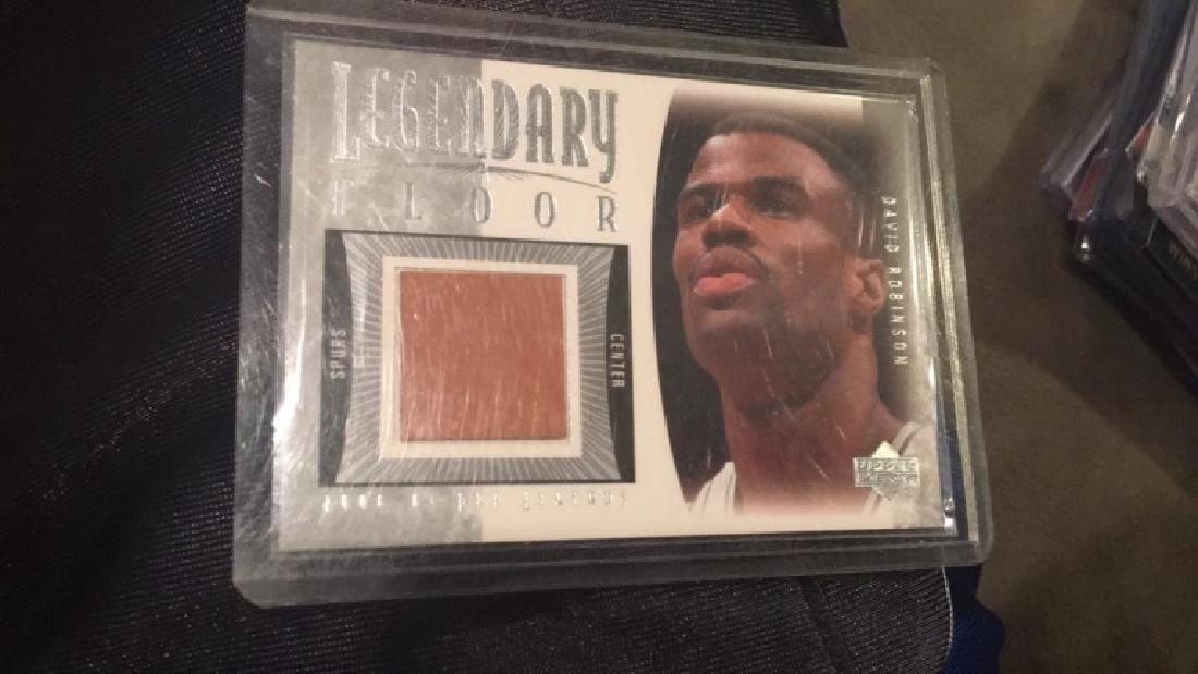 David Robinson 2001 upper deck legendary floor: David Robinson 2001 upper deck legendary floor