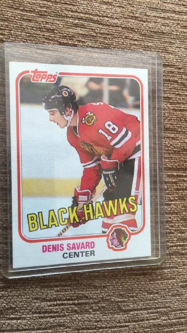 Denis Savard 1981-82 Topps RC (1 of 2)