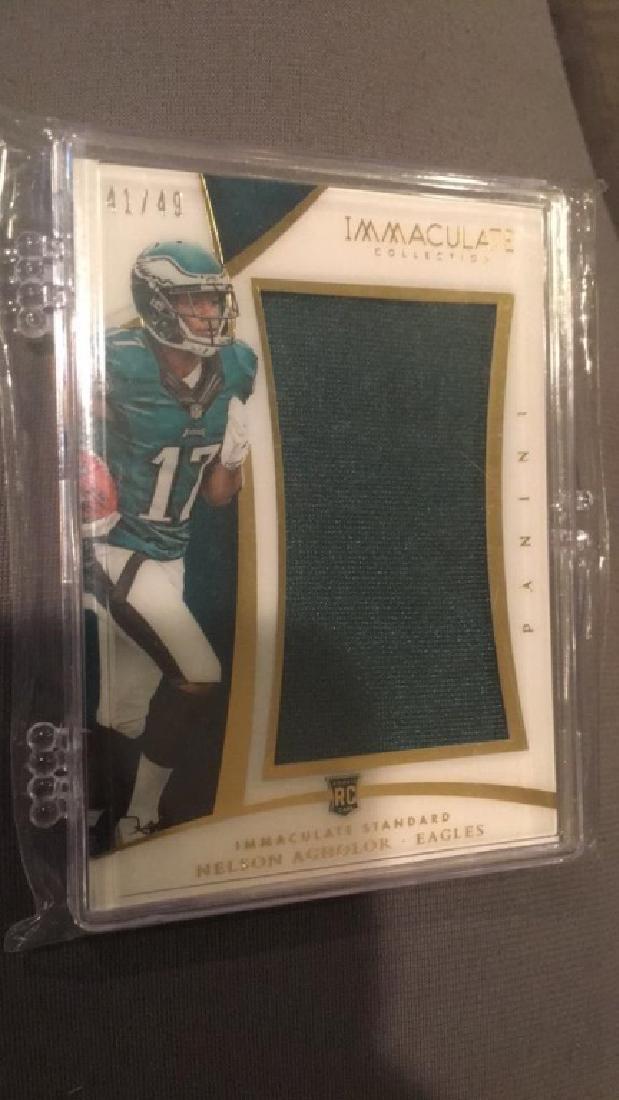 Nelson Agholor 2015 a maculate jumbo jersey: rookie/49