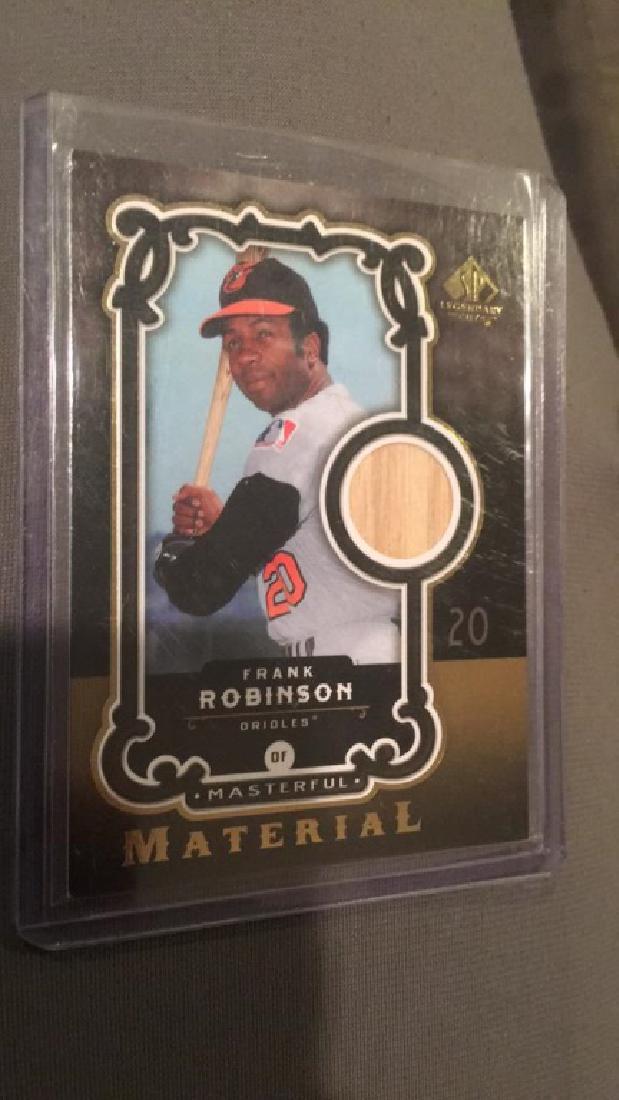 Frank Robinson SP legendary cuts back card 2007 (1 of 2)
