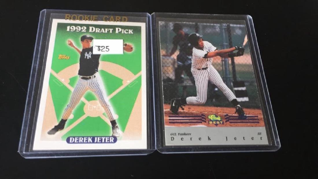 Derek Jeter 1993 tops rookie and 1992 classic (1 of 3)