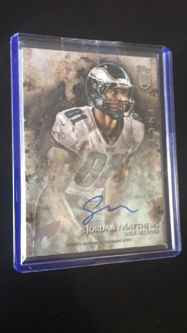 Jordan Matthews 2014 Topps inception auto rookie (1 of 1)