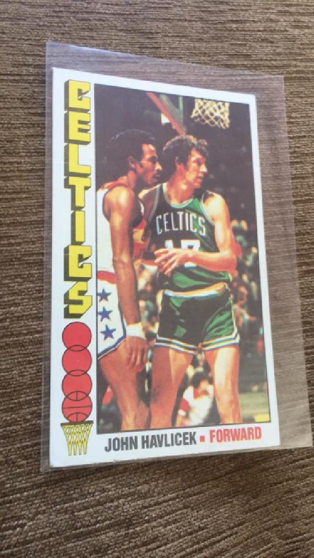 1976-77 Topps Basketball John Havlicek (1 of 2)