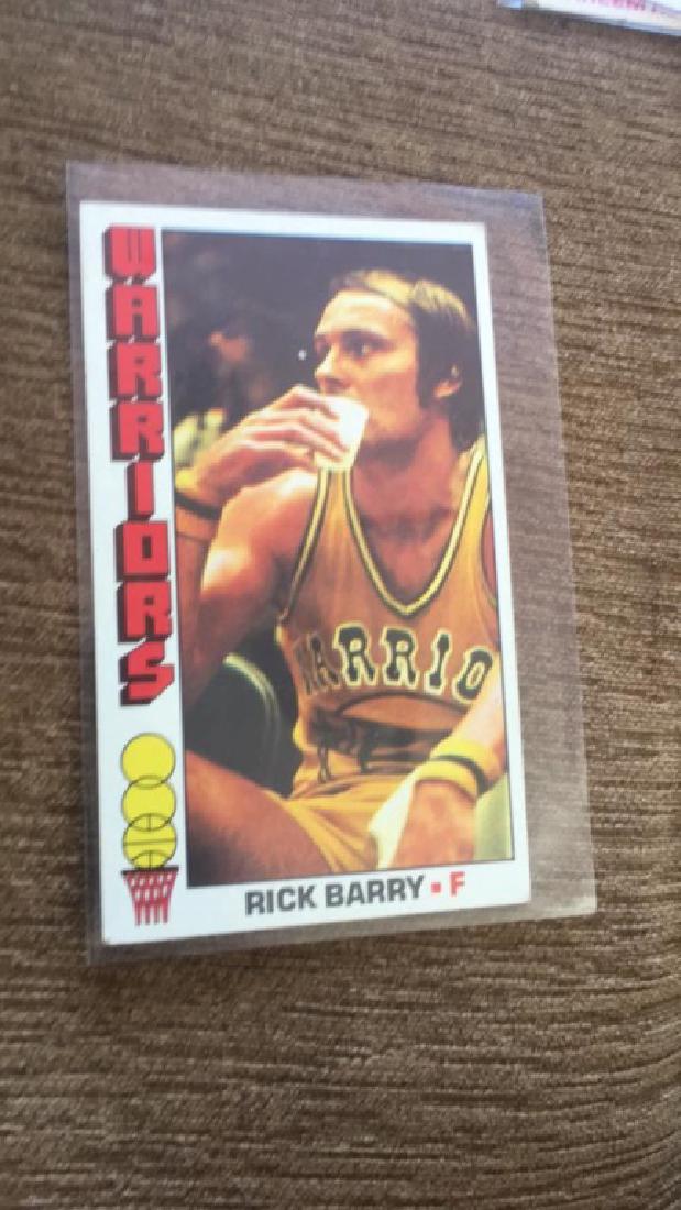 1976-77 Topps Basketball Rick Barry: 1976-77 Topps Basketball Rick Barry