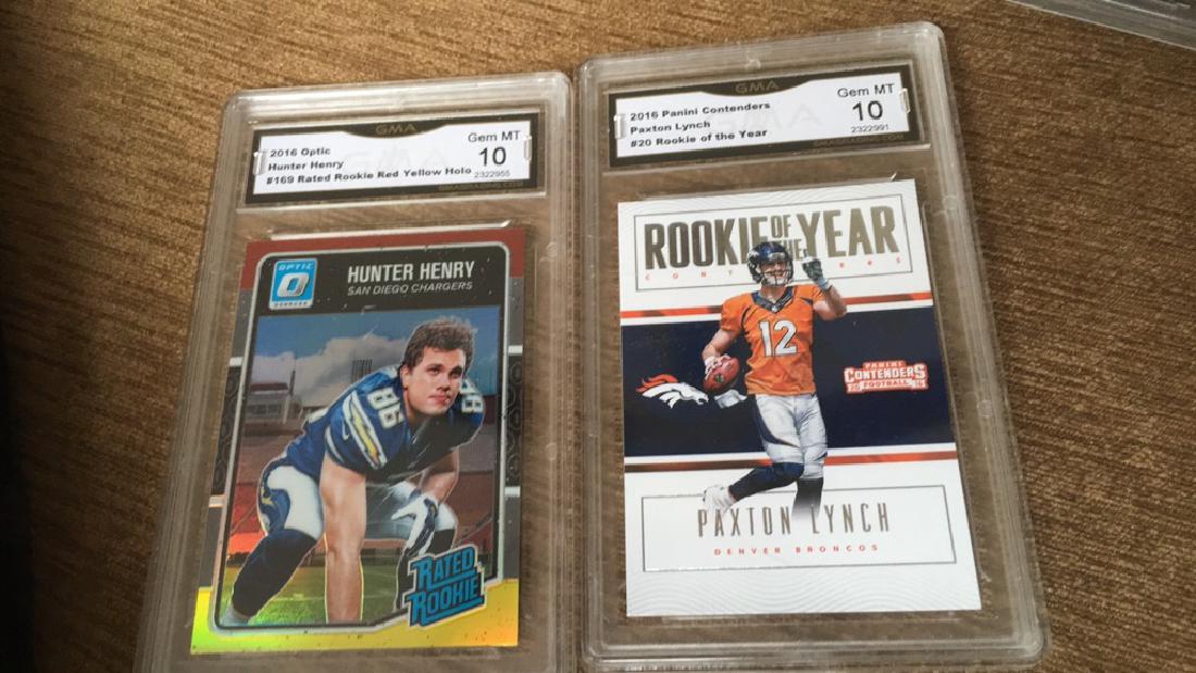 Hunter Henry and Paxton lynch graded 10 rookie (1 of 2)