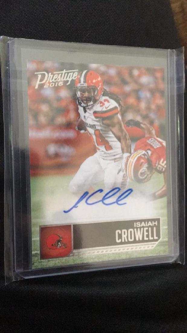 Isaiah Crowell 2016 prestige auto (1 of 1)