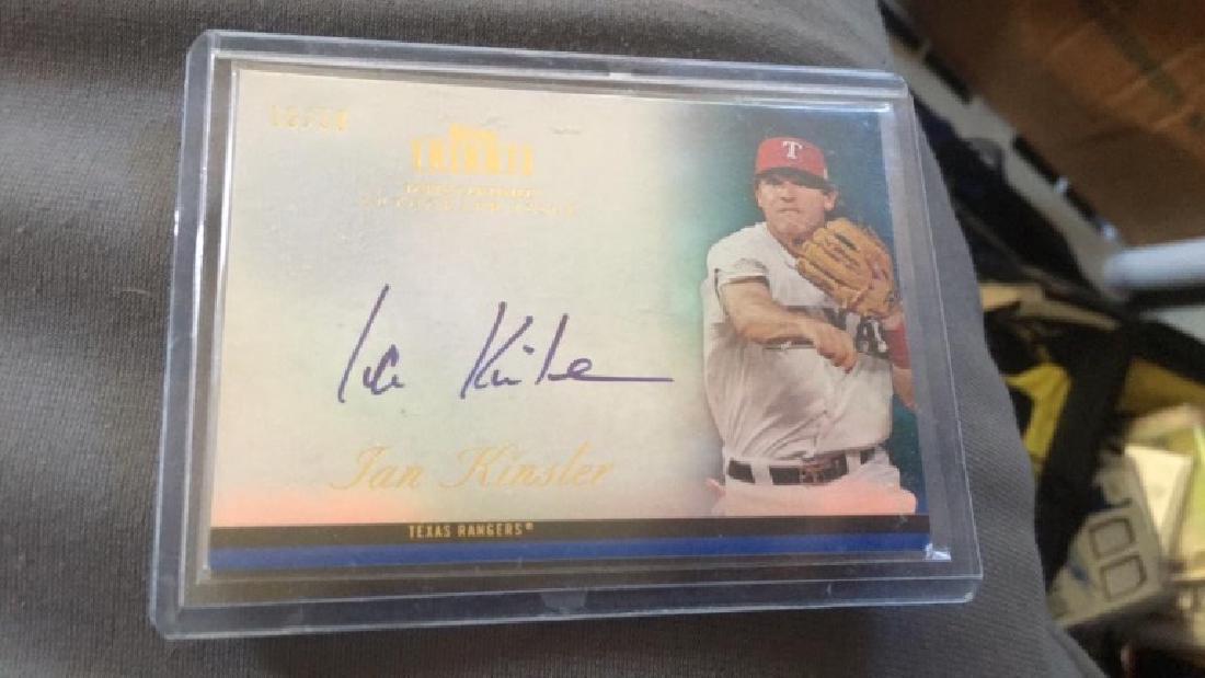 2012 Topps Tribute Ian Kinsler blue auto /50 (1 of 2)