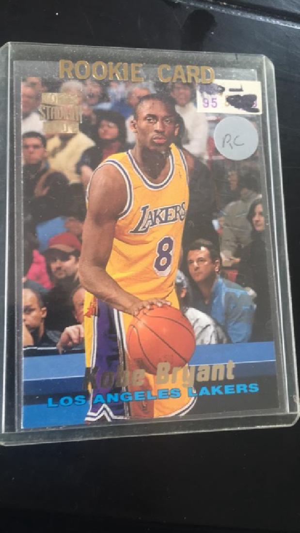 Kobe Bryant 19 96+IBM-97 stadium club rookie number: R12