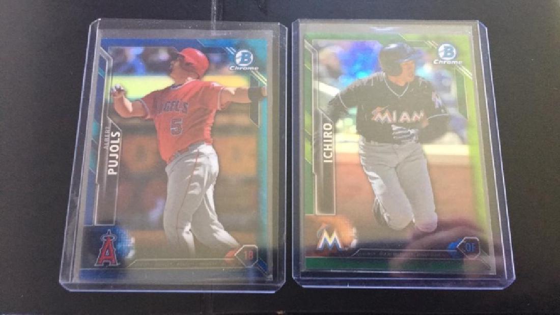 Albert Pujols Ichi rho 2016 Bowman chrome blue (1 of 2)
