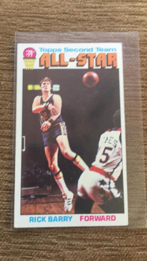 1976 Topps Rick Barry: 1976 Topps Rick Barry