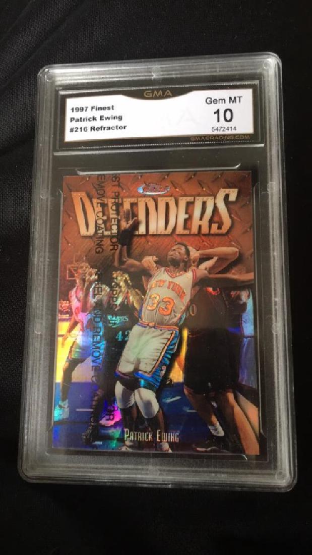 1997 finest Patrick Ewing refractor graded 10 (1 of 1)
