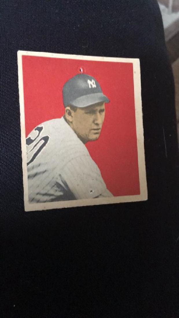 1949 Bowman Baseball Card Frank Shea (1 of 2)