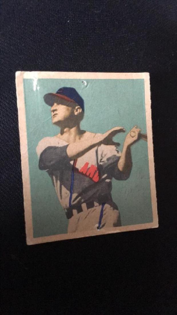 1949 Bowman Baseball Card Joe Tipton (1 of 2)