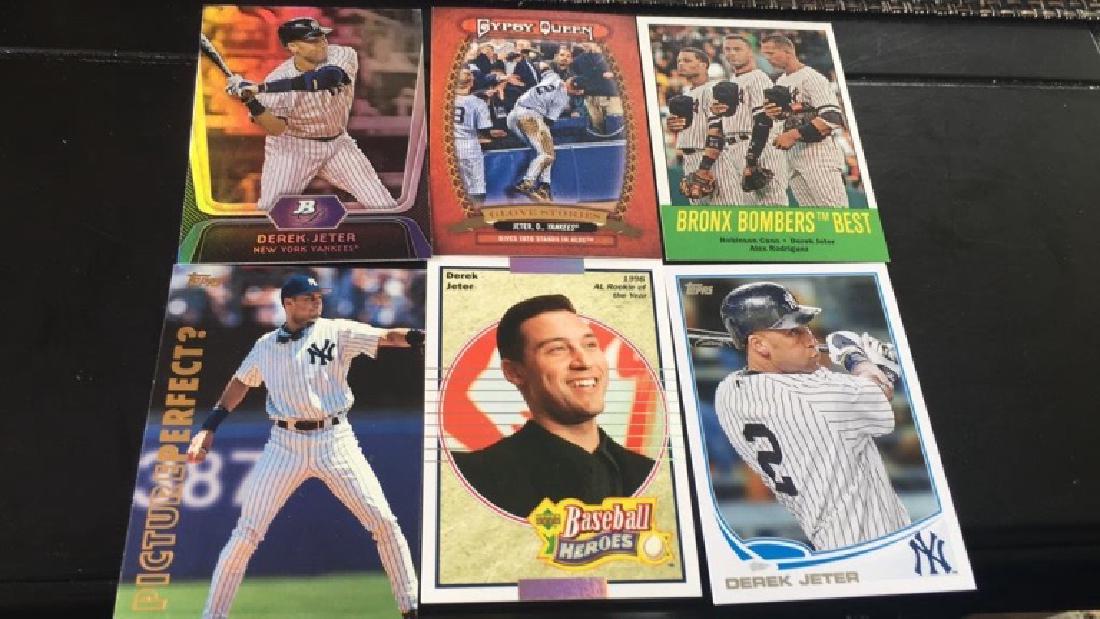 Derek Jeter six card lot (1 of 1)