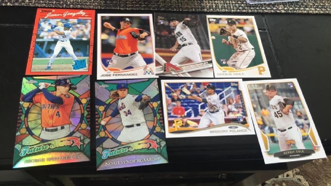 Baseball card rookie lot Gregory Polanco Noah: send a guard George Springer Jose Fernandez Gerit Cole and more