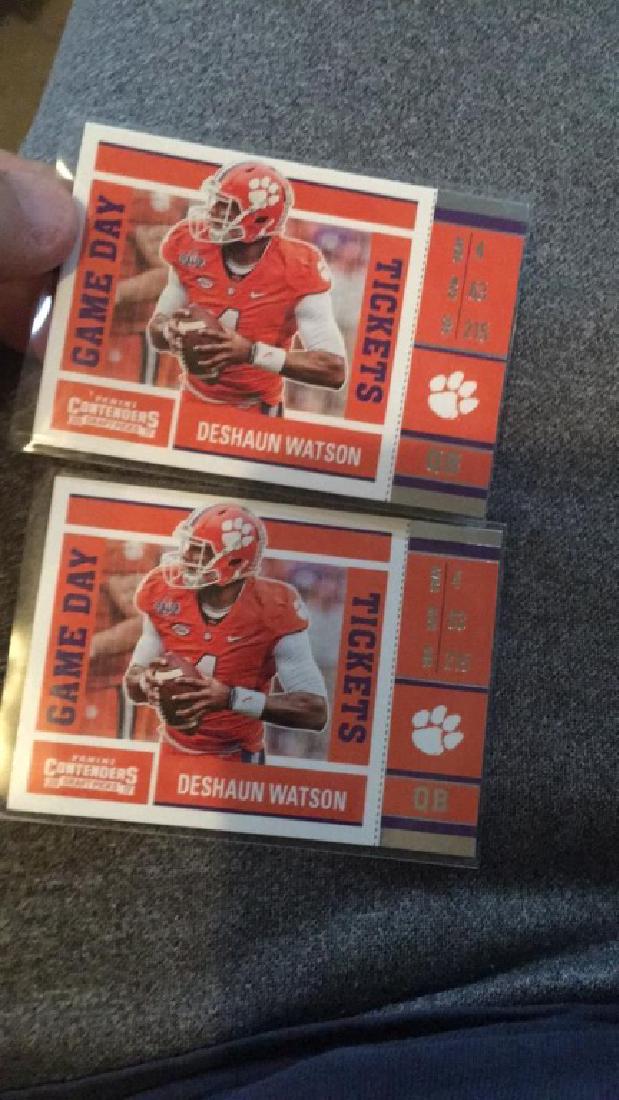 Deshaun Watson 2017 contenders game day tickets (1 of 1)