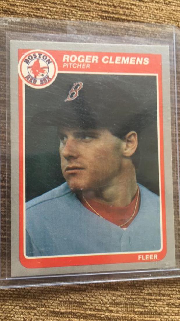 Roger Clemens 1985: Fleer RC