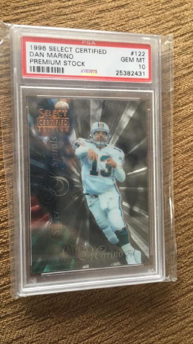 Dan Marino 1996 select certified premium stock (1 of 2)